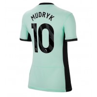 Chelsea Mykhailo Mudryk #10 Tretí Ženy futbalový dres 2023-24 Krátky Rukáv